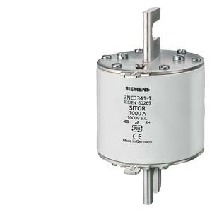 Low Breaking Capacity 3NC33421U 1100A 800V AC aR Size NH3 3NC Fuse for Your Requirements