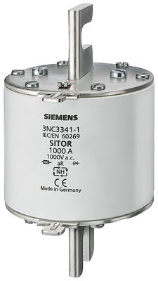 Low Breaking Capacity 3NC33421U 1100A 800V AC aR Size NH3 3NC Fuse for Your Requirements