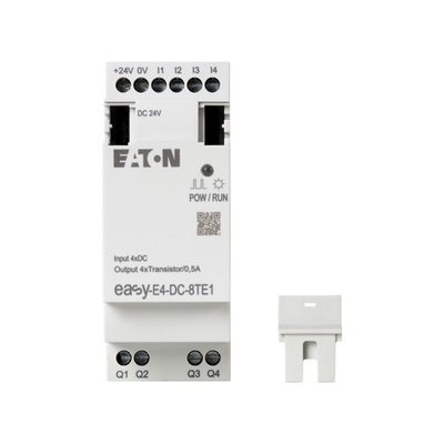 EASY-E4-DC-8TE1 24V DC Power Source 4DI4DO Screw Terminal with Easy Installation