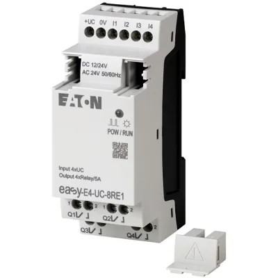 EASY-E4-DC-8TE1 24V DC Power Source 4DI4DO Screw Terminal with Easy Installation