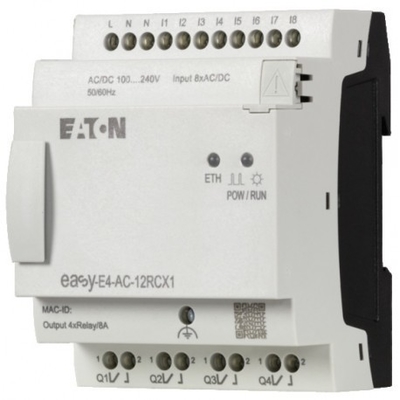 EASY-E4-DC-8TE1 24V DC Power Source 4DI4DO Screw Terminal with Easy Installation