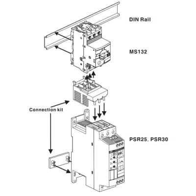 Precise Motor Operation Soft Starter 1SFA896212R1001 PSR30-MS132