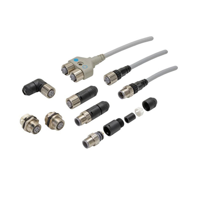 Industrial Grade XS2F-D421-D80-F I/O Cable Connector for Connections