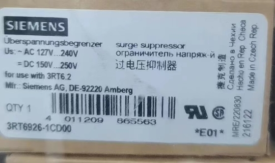 Other Main Circuit Rating Current Surge Suppressors PLC 3RT6916-1BB00