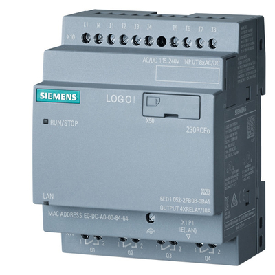 LOGO 230RCEo 8DI/4DO 400 Blocks 6ED1052-2FB08-0BA1 with Modbus Communication Interface