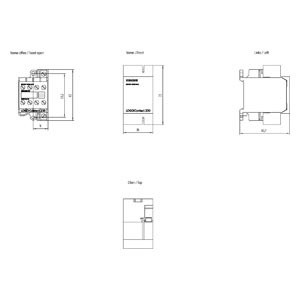 LOGO Contact 230 Contactor Switch Module 6ED1057-4EA00-0AA0 for Performance Efficiency