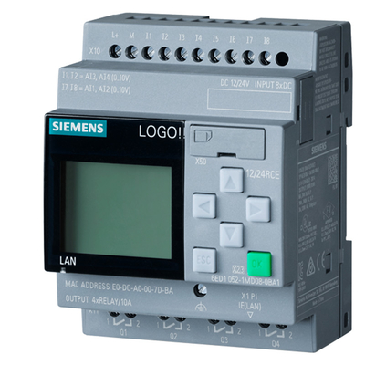 6ED1052-1MD08-0BA1 PLC LOGO Basic Module with Display Advanced Features and Functions