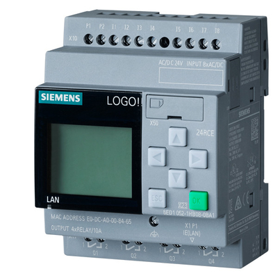 LOGO 8 24RCE Basic module with Display 6ED1052-1HB08-0BA1 long-lasting option