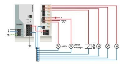 NO-R CBM E8 24DC/0.5-10A Electronic Circuit Breaker with 0.5-10A Adjustable Current