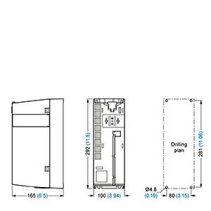 G120P PM230 FSB IP20 Inverter Frequency Converter with RS485 Communication Interface