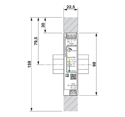 QUINT4-PS/1AC/24DC/1.3/SC Power Supply Unit 2904597 for Industrial Power Requirements