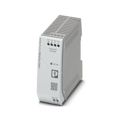 Compact and 24V DC UNO-PS/1AC/24DC/60W Power Supply Unit for Industrial Applications