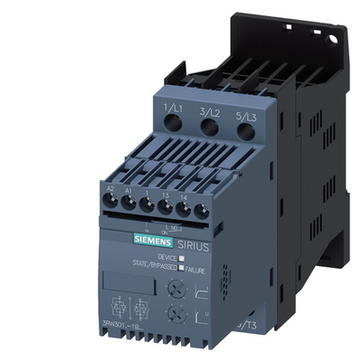 Industrial Applications 3RW30 Soft Starter Size S00 With Bypass and Screw Terminals