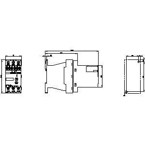 Industrial Applications 3RW30 Soft Starter Size S00 With Bypass and Screw Terminals