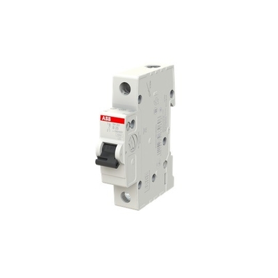1P BCD Curve MCB SH201-B25 Miniature Circuit Breaker 25A for Industrial Applications