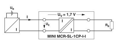 2864419 MINI MCR-SL-1CP-I-I Loop-powered Isolators for Industrial Automation Systems