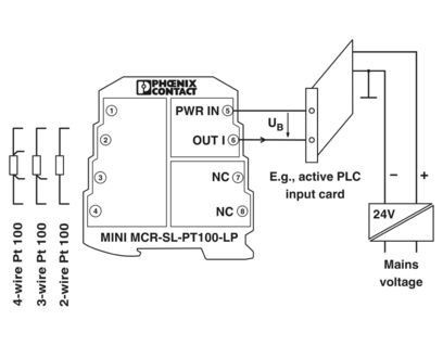 MINI MCR-SL-PT100-LP-NC 2810308 Temperature Transducer for Industrial Applications