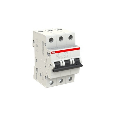 MCB SH203-B20 Miniature Circuit Breaker B BCD Curve B Rated Frequency Hz 50 20A B 3P