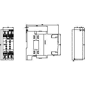 S2 Size 3RW4038-1BB04 Soft Starter with Screw Terminals and Bypass Function Inclusion