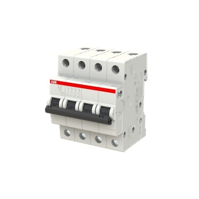 25A BCD Curve MCB SH204-B25 Miniature Circuit Breaker 4P with Long-Lasting Performance