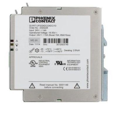 QUINT-UPS/ 24DC/ 24D C/20 Uninterruptible Power Supply for Critical Applications 2320238