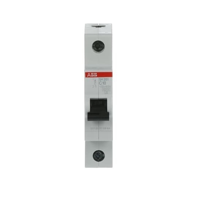 MCB SH201-C10 Miniature Circuit Breaker 1P C 10 A Rated Voltage 220 Breaking Capacity 1P