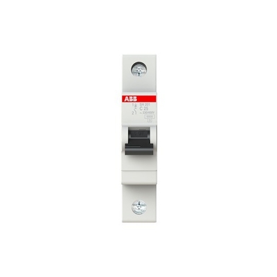 Rated Frequency Hz 50 MCB SH201-C25 Miniature Circuit Breaker Number of Pole 1 C 25 A