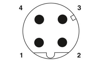 SACC-M12MRD-4Q SH PN 1554539 Data Connector The Perfect Solution for Data Transmission