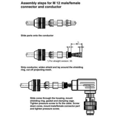 SACC-M12FSB-5CON-PG9 SH AU Data Connector 1507777 and Durable for Industrial Needs