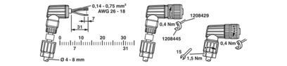 SACC-M12FR-5PL 1424690 Connector The Ultimate Solution for Industrial Connectivity