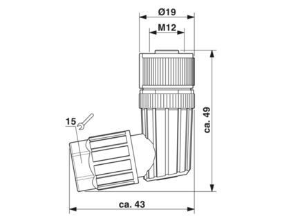 SACC-M12FR-5PL 1424690 Connector The Ultimate Solution for Industrial Connectivity