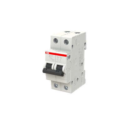 2P MCB SH202-C6 Miniature Circuit Breaker Rated Voltage 220 C 6 A Number of Pole
