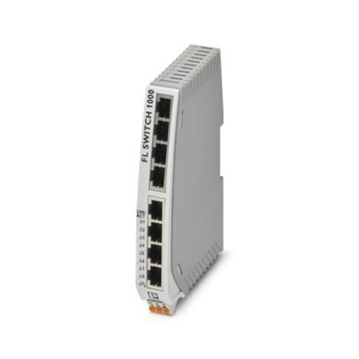FL SWITCH 1008N Industrial Ethernet Switch with Enhanced Network Security