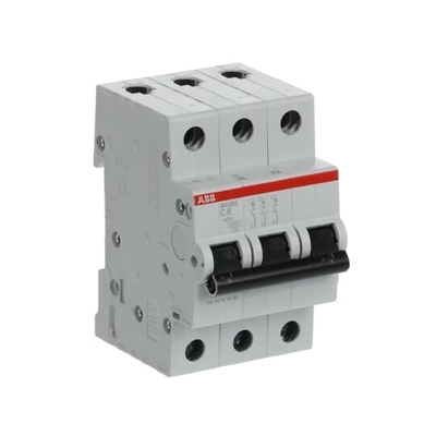 MCB SH203-C6 Miniature Circuit Breaker 3P 6A C Rated Current 6A MCB