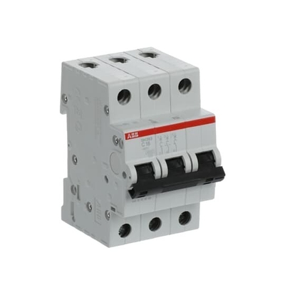 MCB SH203-C16 Miniature Circuit Breaker Number of Pole 3 16 A Rated Frequency Hz 50