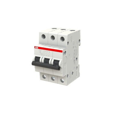 220V MCB SH203-C25 Miniature Circuit Breaker 3P C 25A Rated Voltage 220V BCD Curve C