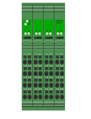 Optimal Performance IB IL TEMP 4/8 RTD/EF-PAC with Safety Shutdown and Coupling Relay