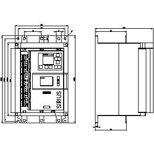 3RW5536-6HA14 SIRIUS Soft Starter Size 3 Screw Terminals for Heavy Duty Applications