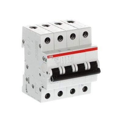 3 NP C 20A Breaking Capacity MCB SH203-C20NA Miniature Circuit Breaker for Industrial