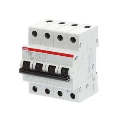 MCB SH203-C40NA Miniature Circuit Breaker 3 NP C Rated Frequency Hz 50 40A Rated Current
