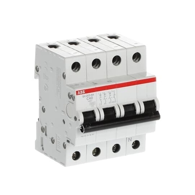 MCB SH203-C40NA Miniature Circuit Breaker 3 NP C Rated Frequency Hz 50 40A Rated Current