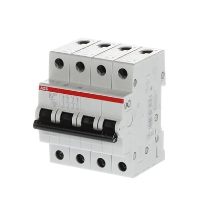 MCB SH204-C6 Miniature Circuit Breaker 4P C 6A Rated Current 20A Rated Voltage 220V