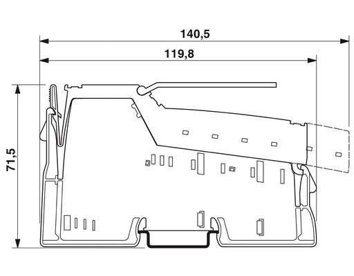 2861250 IB IL 24 DI 16-PAC Power Module with IP20 Protection Level by Phoenix Contact