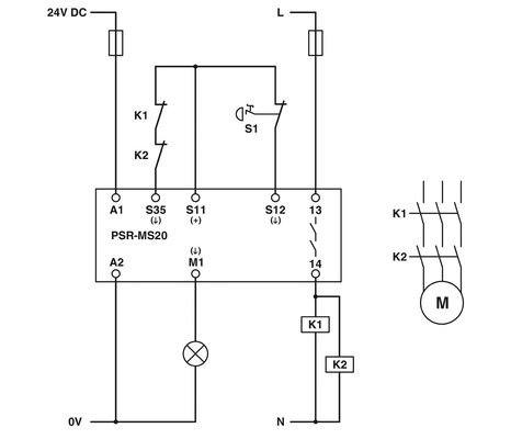 PSR-MS60-2NO-24DC-SC Coupling Relay for Safety Protection in Factories and Plants