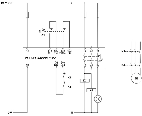 PSR-SPP-24UC/ESA4/2X1/1X2 Safety Relays Ensuring Safe and Smooth Industrial Processes