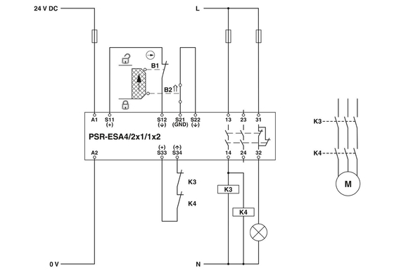 PSR-SPP-24UC/ESA4/2X1/1X2 Safety Relays Ensuring Safe and Smooth Industrial Processes