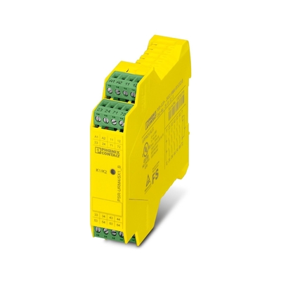 PSR-SCP-24UC/URM4/5X1/2X2/B Extension Module with Safety Shutdown and Coupling Relay