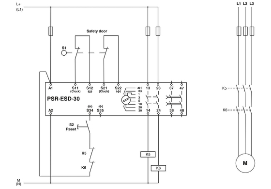 Phoenix Contact Safety Relays 2981800 PSR-SCP-24DC/ESD/4X1/30 for Safety Shutdown
