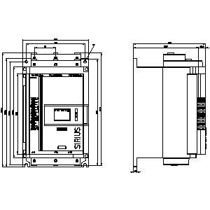 3RW5117-1XC14 SIRIUS Soft Starter Size 2 with Screw Type Terminals and Analog Output