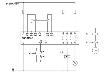 Phoenix Contact PSR-MC32-3NO-1NC-24-230UC-SC Safety Relay for Protective Applications
